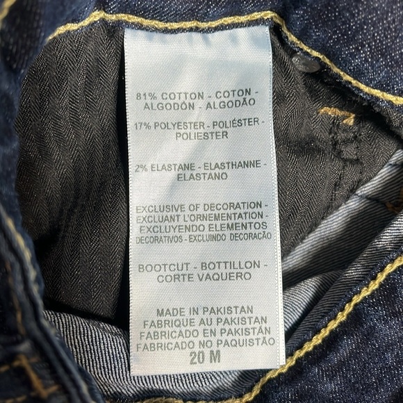 Levi's jeans shaping boot cut size 20W - Picture 5 of 6